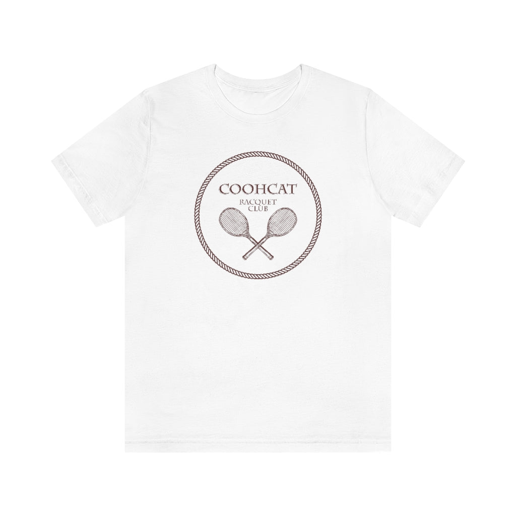 COOHCAT RACQUET CLUB Jersey Short Sleeve Tee