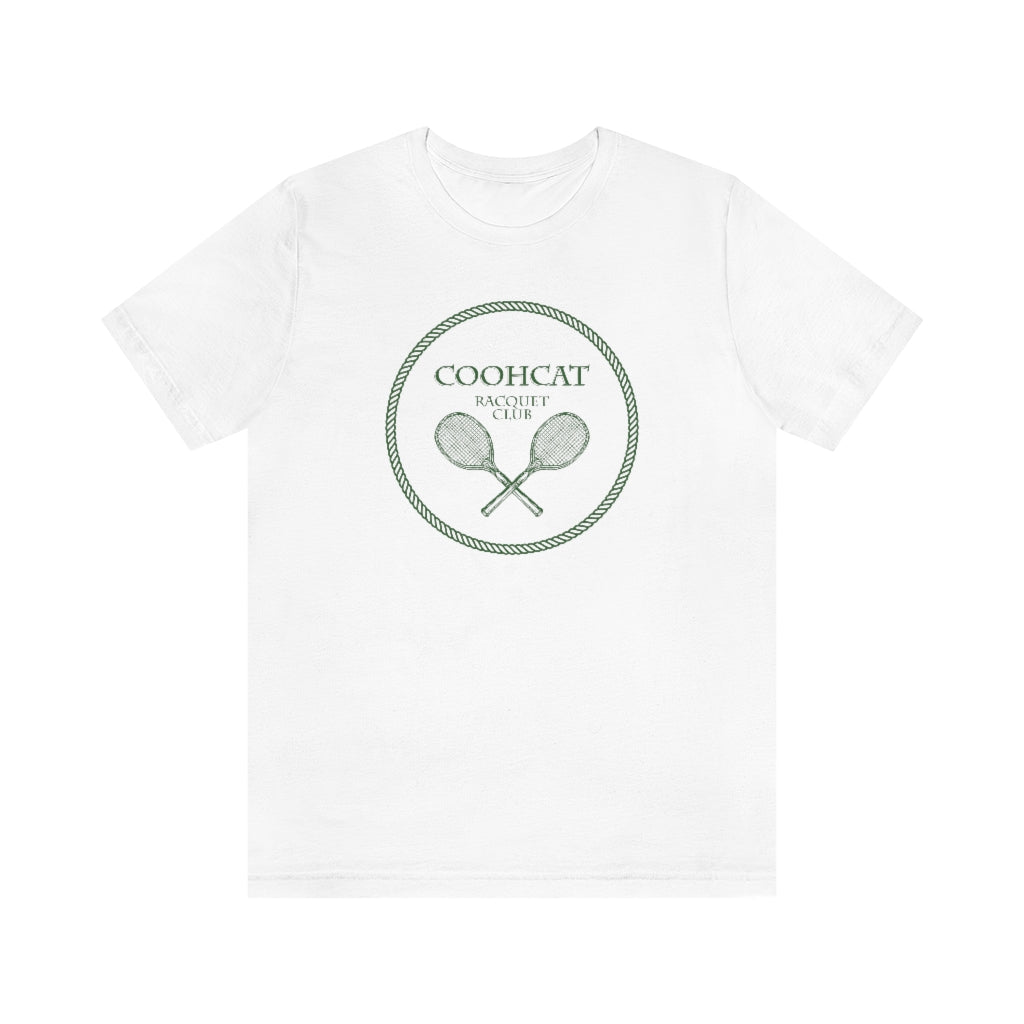 COOHCAT RACQUET CLUB Jersey Short Sleeve Tee