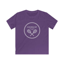 Load image into Gallery viewer, COOHCAT RACQUET CLUB Kids Softstyle Tee
