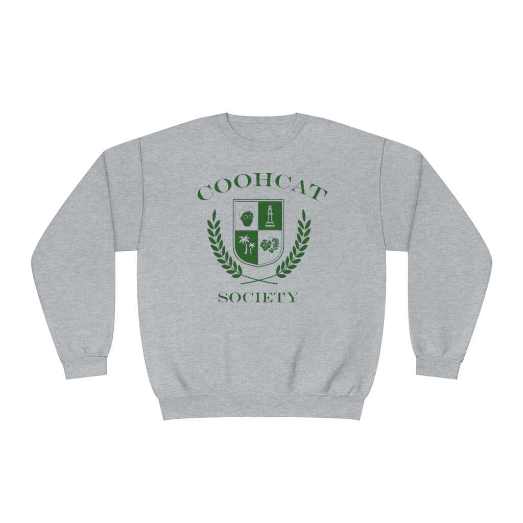 COOHCAT SOCIETY Crewneck Sweatshirt